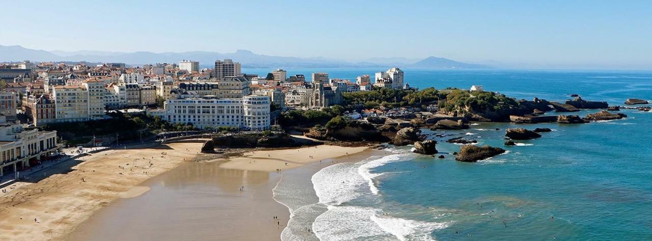Ferienwohnung L'Etape, 2Ch, 250M Gde Plage, Tt A Pieds, Parking Couvert Biarritz Exterior foto