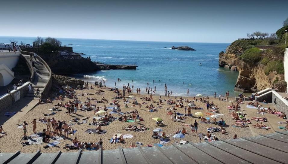 Ferienwohnung L'Etape, 2Ch, 250M Gde Plage, Tt A Pieds, Parking Couvert Biarritz Exterior foto