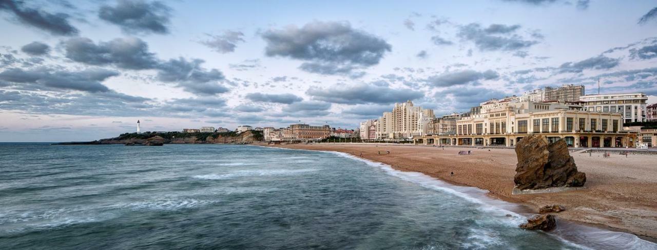 Ferienwohnung L'Etape, 2Ch, 250M Gde Plage, Tt A Pieds, Parking Couvert Biarritz Exterior foto